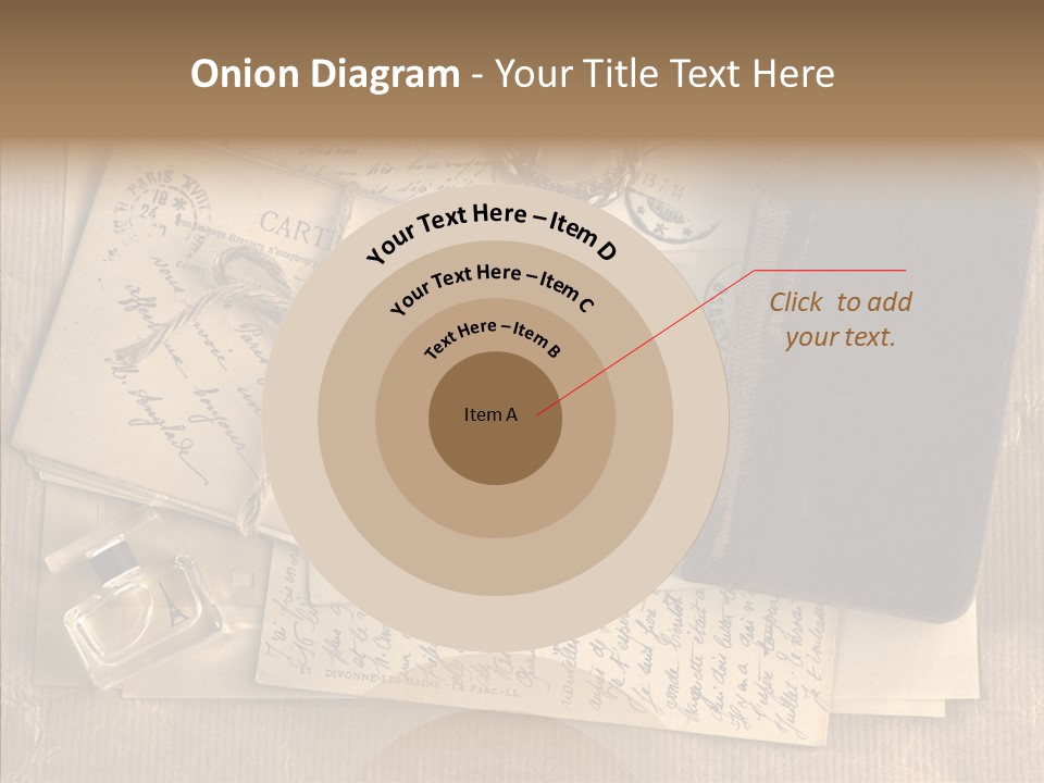 Scrap Letter Craft PowerPoint Template