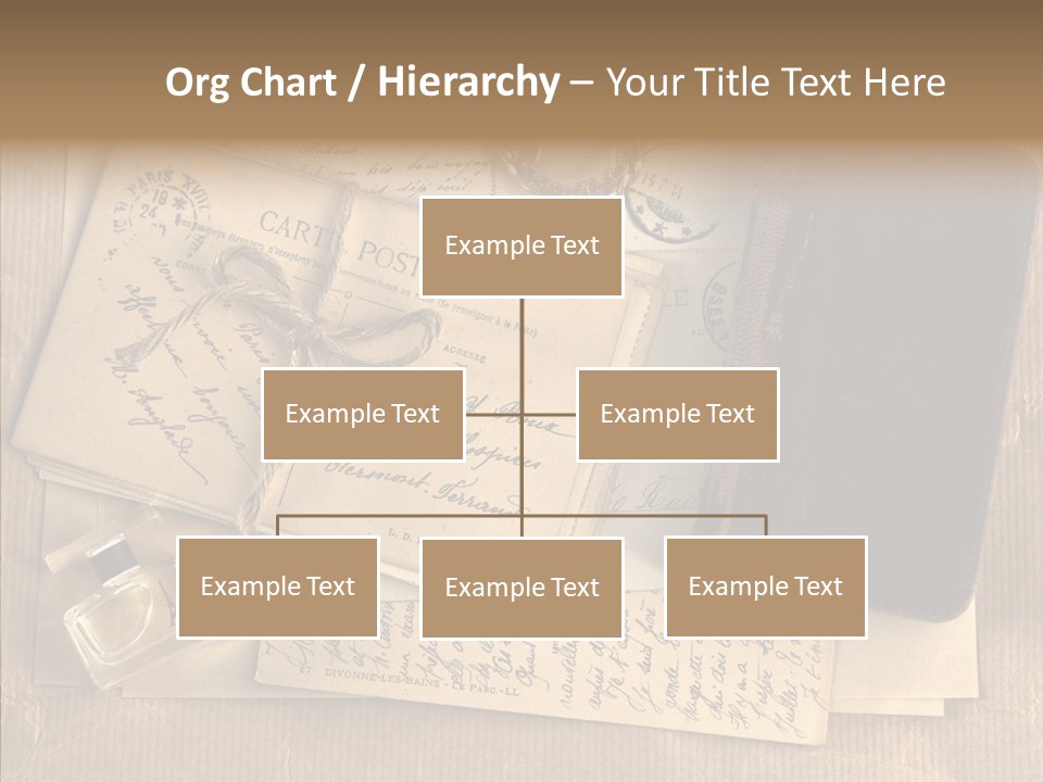 Scrap Letter Craft PowerPoint Template