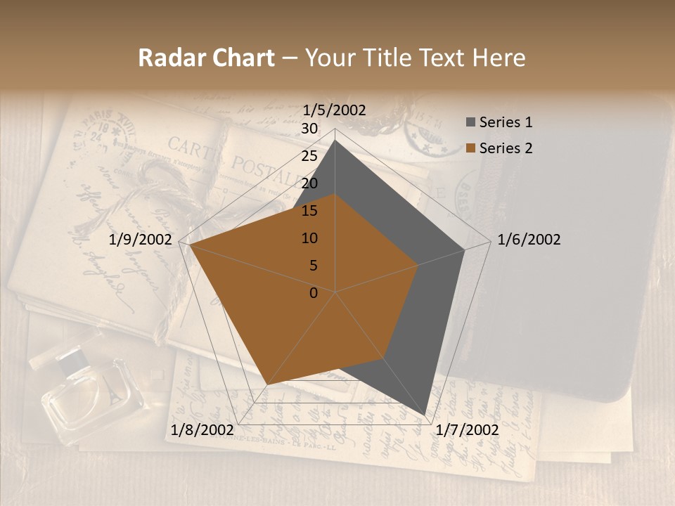 Scrap Letter Craft PowerPoint Template