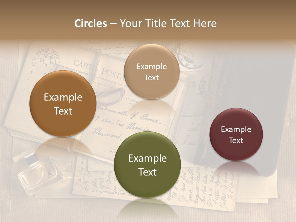 Scrap Letter Craft PowerPoint Template