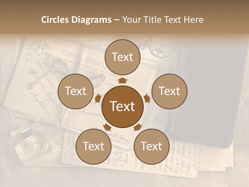 Scrap Letter Craft PowerPoint Template