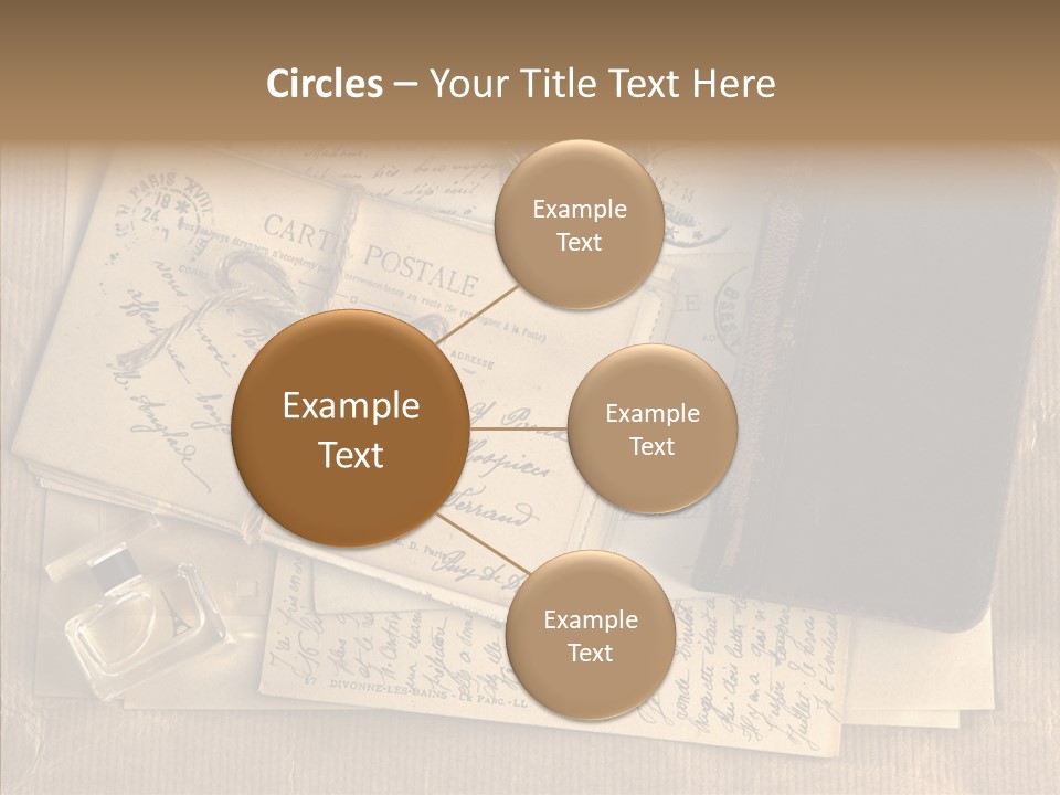 Scrap Letter Craft PowerPoint Template