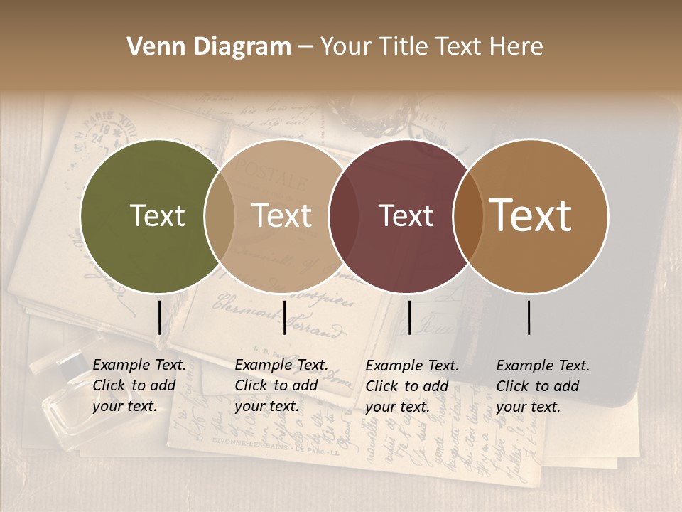 Scrap Letter Craft PowerPoint Template