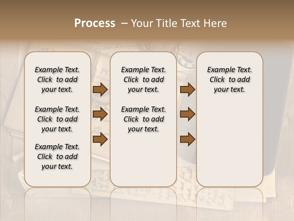 Scrap Letter Craft PowerPoint Template