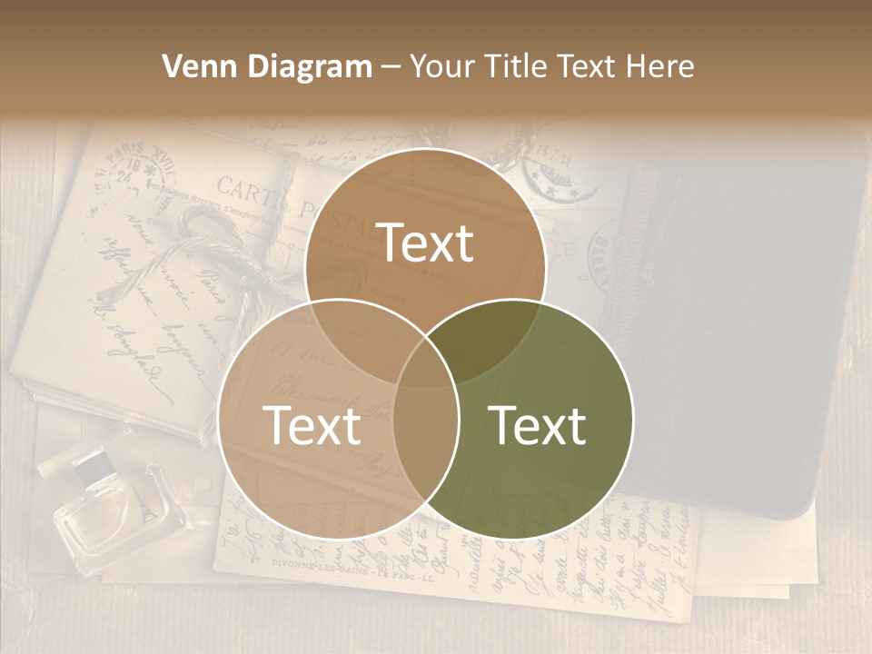 Scrap Letter Craft PowerPoint Template