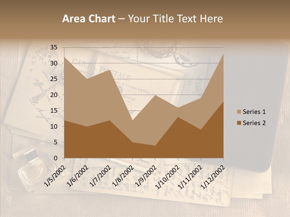 Scrap Letter Craft PowerPoint Template