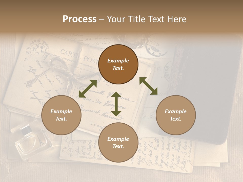 Scrap Letter Craft PowerPoint Template
