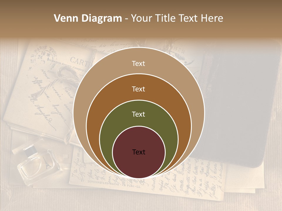 Scrap Letter Craft PowerPoint Template