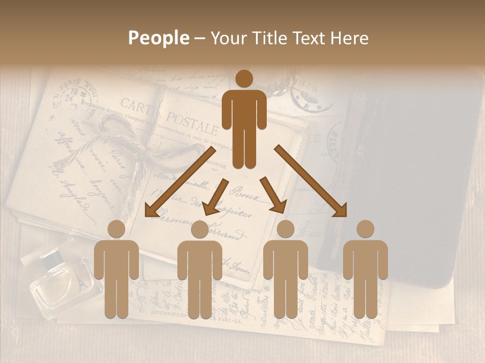 Scrap Letter Craft PowerPoint Template