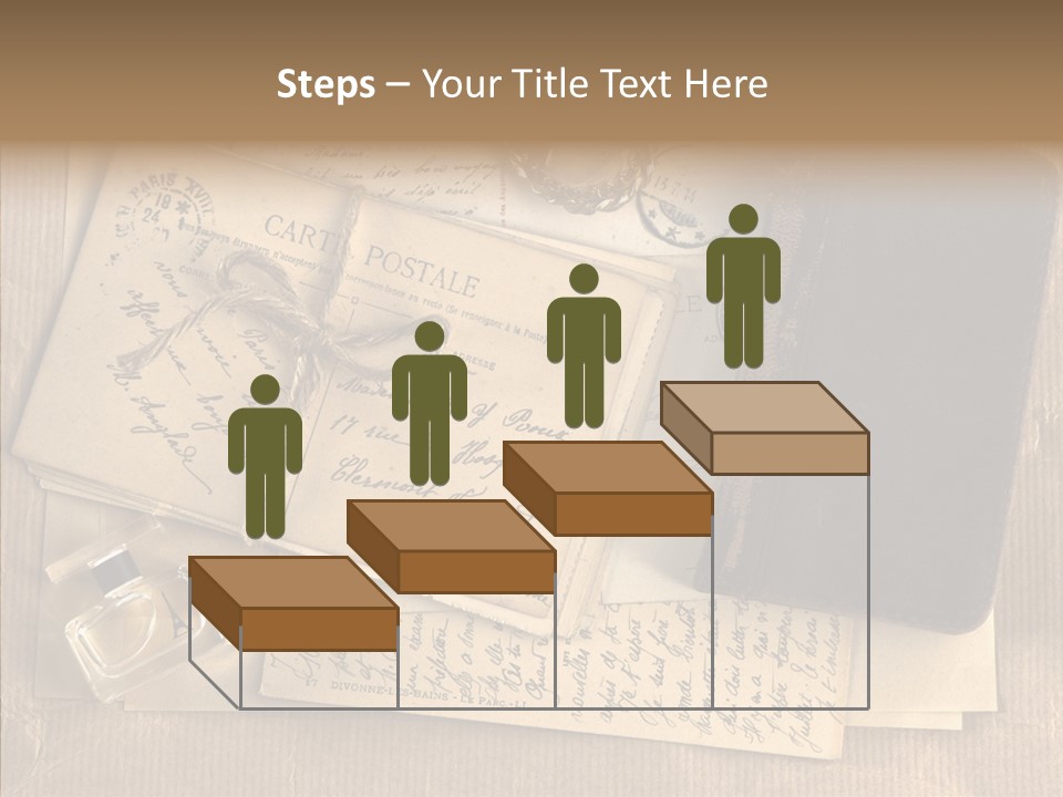 Scrap Letter Craft PowerPoint Template