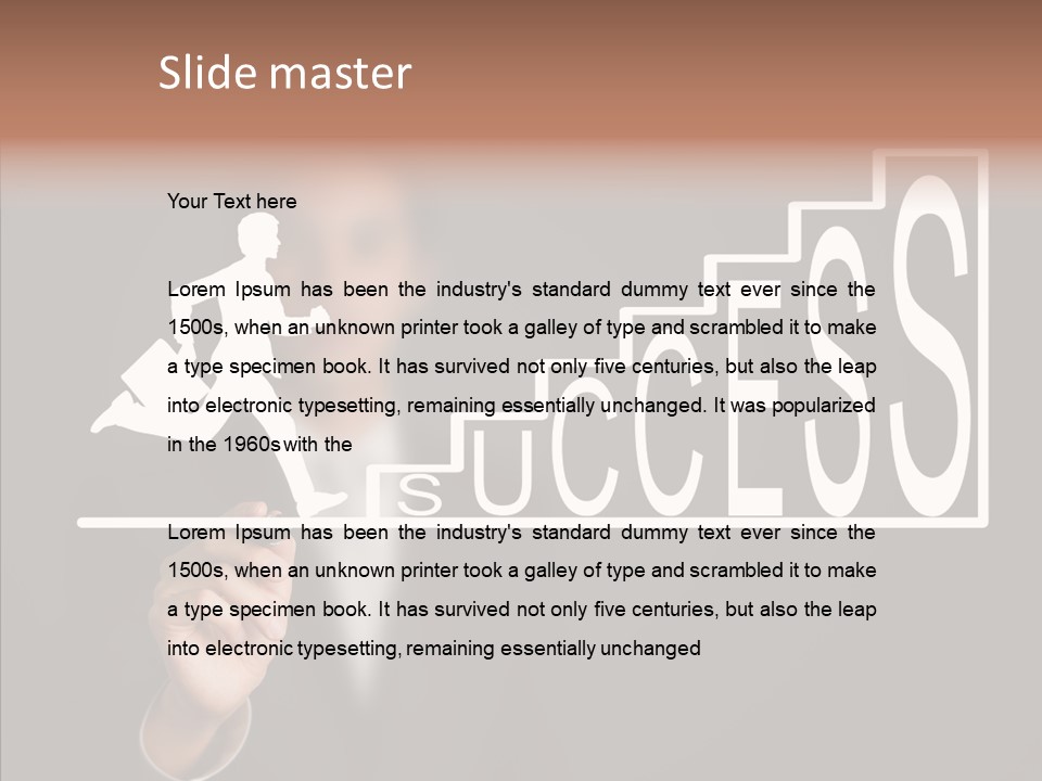 Perform Man Attempt PowerPoint Template