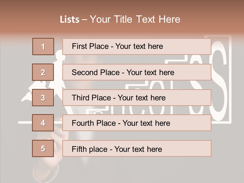 Perform Man Attempt PowerPoint Template