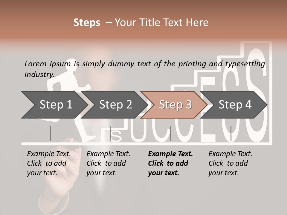 Perform Man Attempt PowerPoint Template