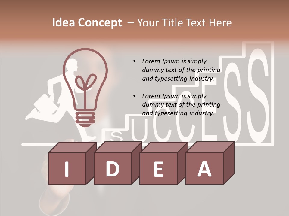 Perform Man Attempt PowerPoint Template