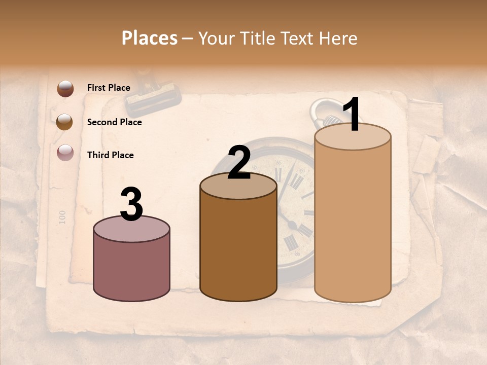 Photo Crumpled Picture PowerPoint Template