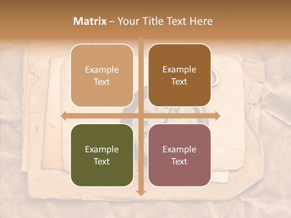 Photo Crumpled Picture PowerPoint Template