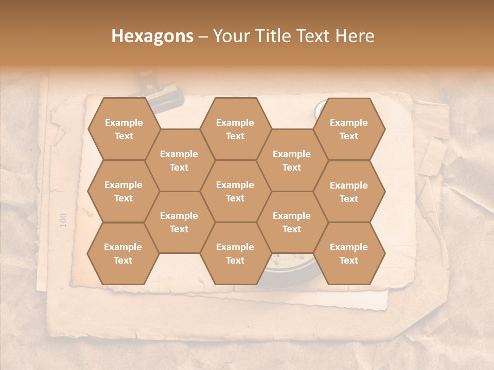 Photo Crumpled Picture PowerPoint Template