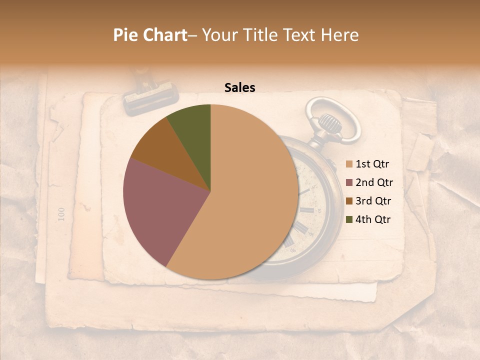 Photo Crumpled Picture PowerPoint Template