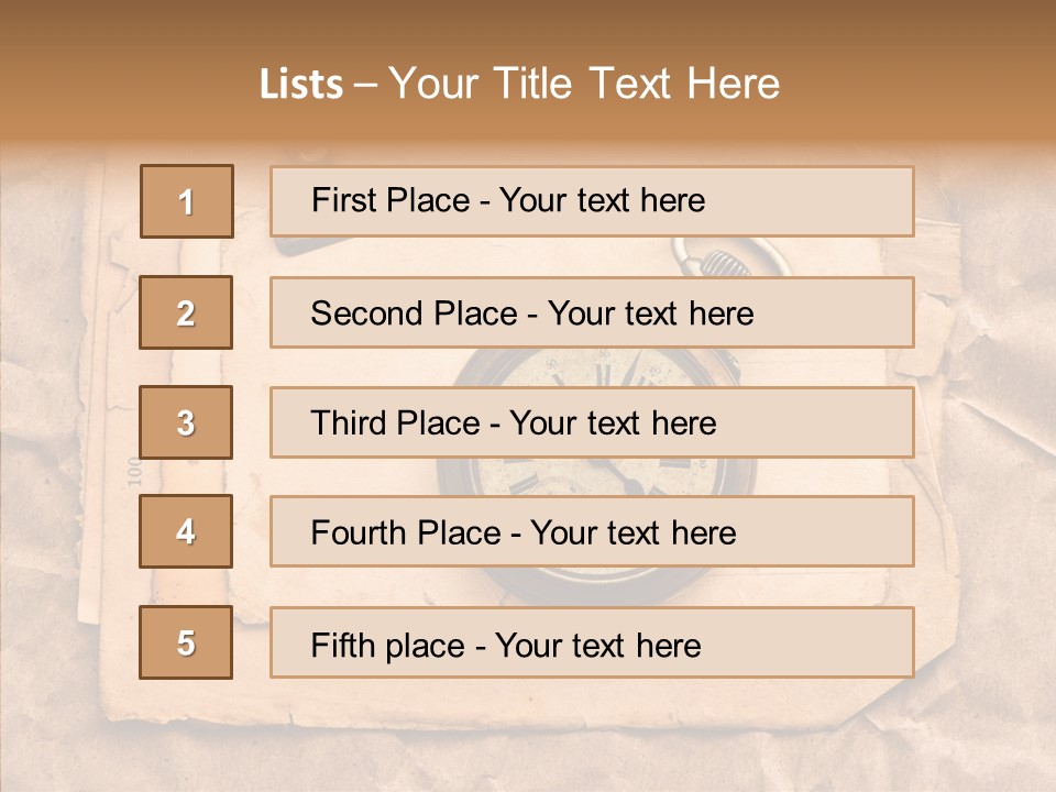 Photo Crumpled Picture PowerPoint Template