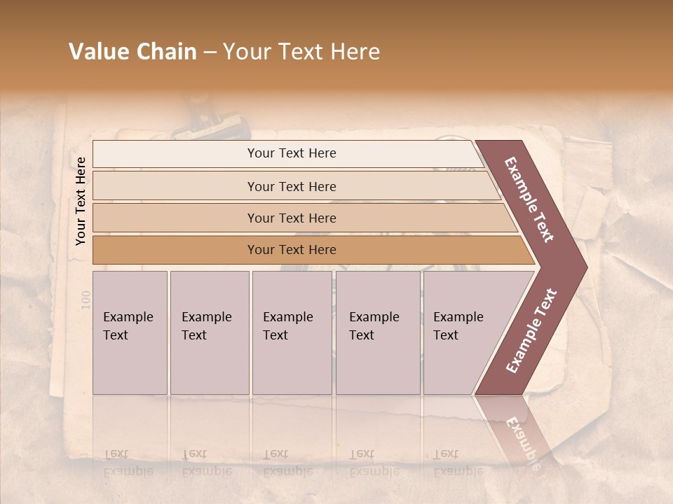 Photo Crumpled Picture PowerPoint Template