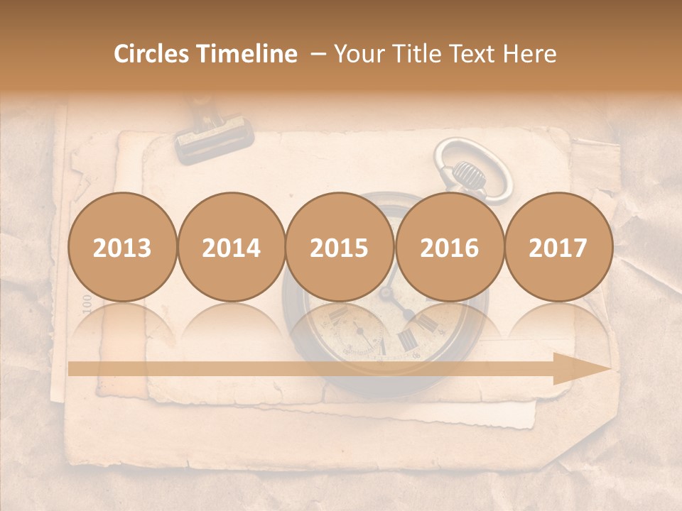 Photo Crumpled Picture PowerPoint Template