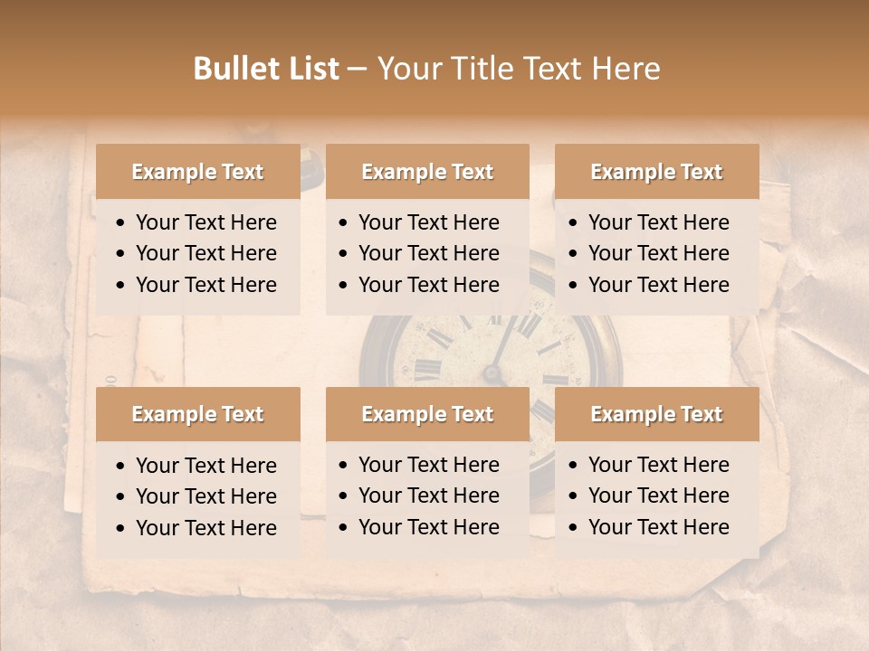 Photo Crumpled Picture PowerPoint Template