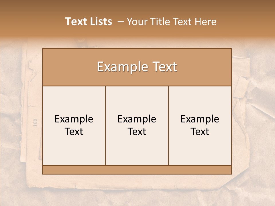 Photo Crumpled Picture PowerPoint Template