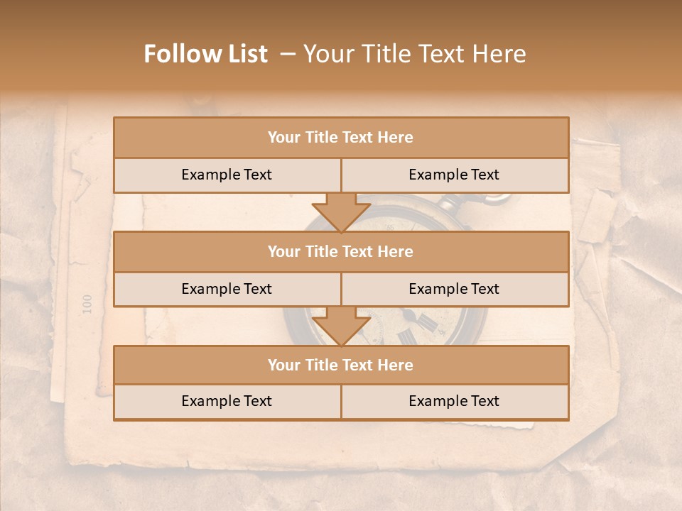 Photo Crumpled Picture PowerPoint Template