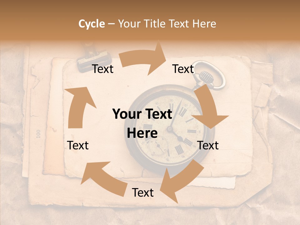 Photo Crumpled Picture PowerPoint Template