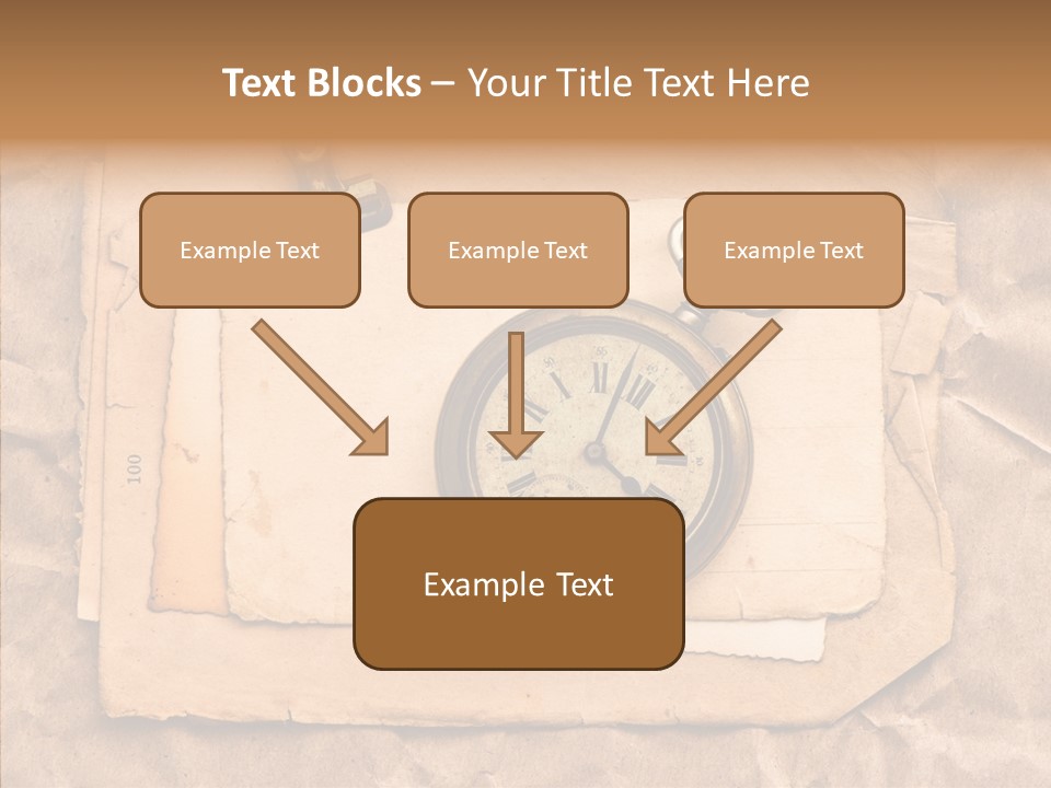 Photo Crumpled Picture PowerPoint Template