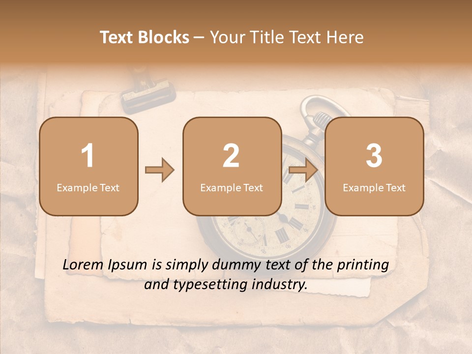 Photo Crumpled Picture PowerPoint Template