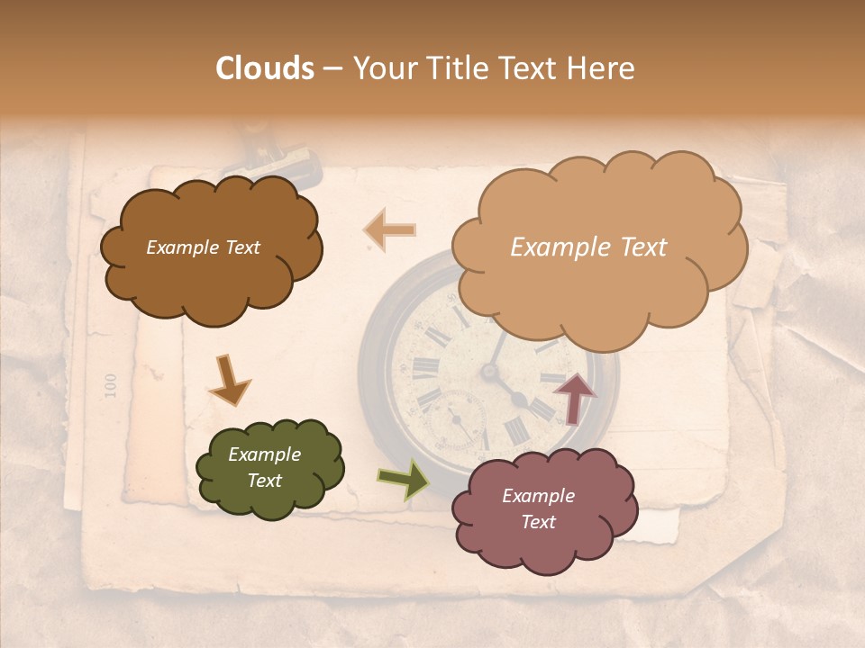 Photo Crumpled Picture PowerPoint Template