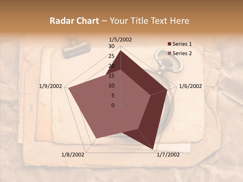 Photo Crumpled Picture PowerPoint Template