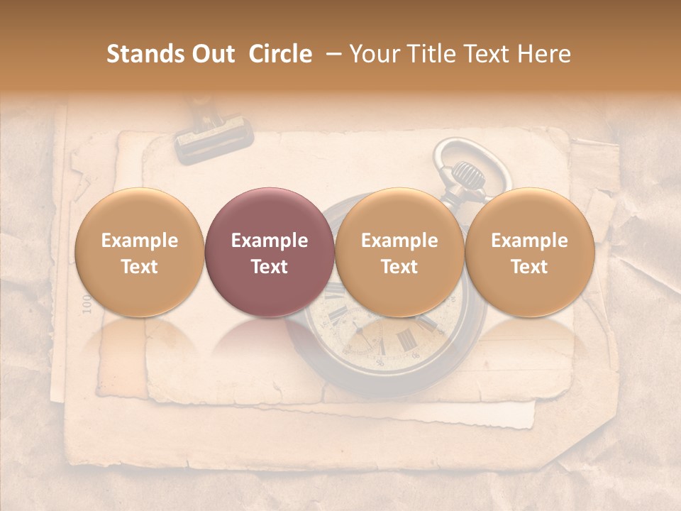 Photo Crumpled Picture PowerPoint Template