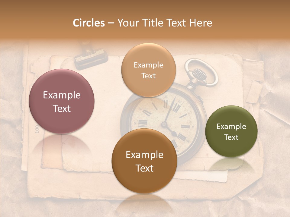 Photo Crumpled Picture PowerPoint Template