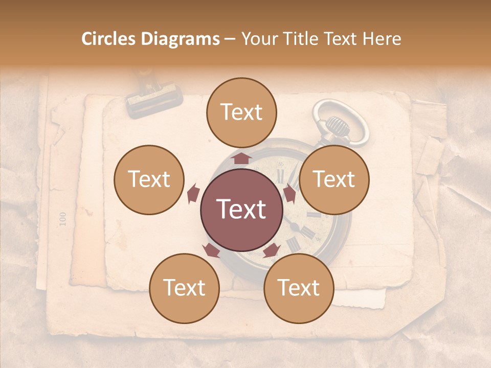 Photo Crumpled Picture PowerPoint Template