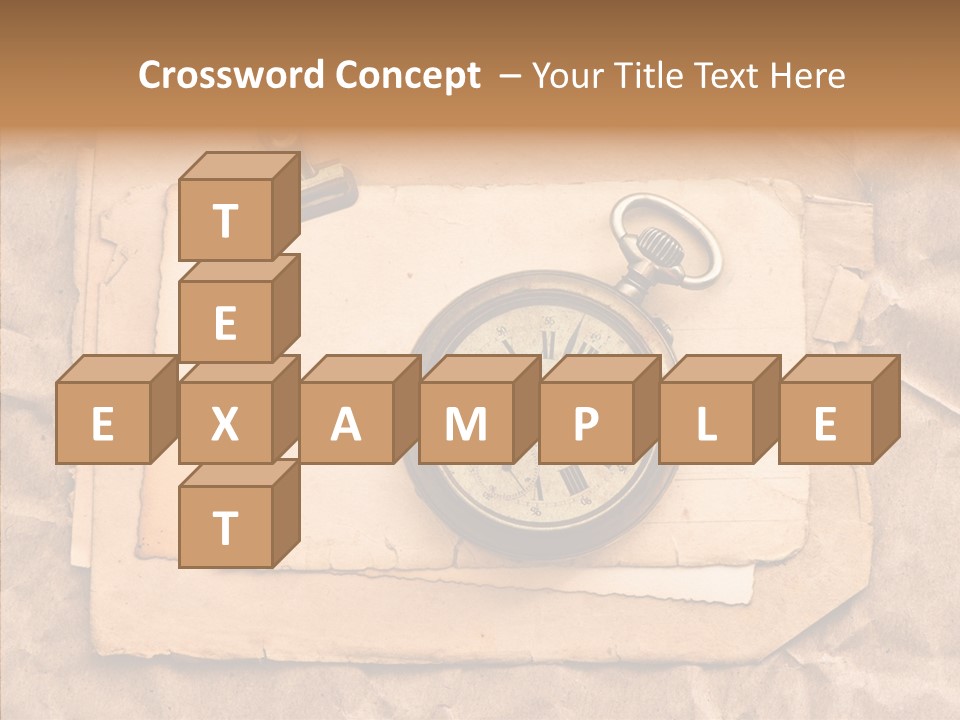 Photo Crumpled Picture PowerPoint Template