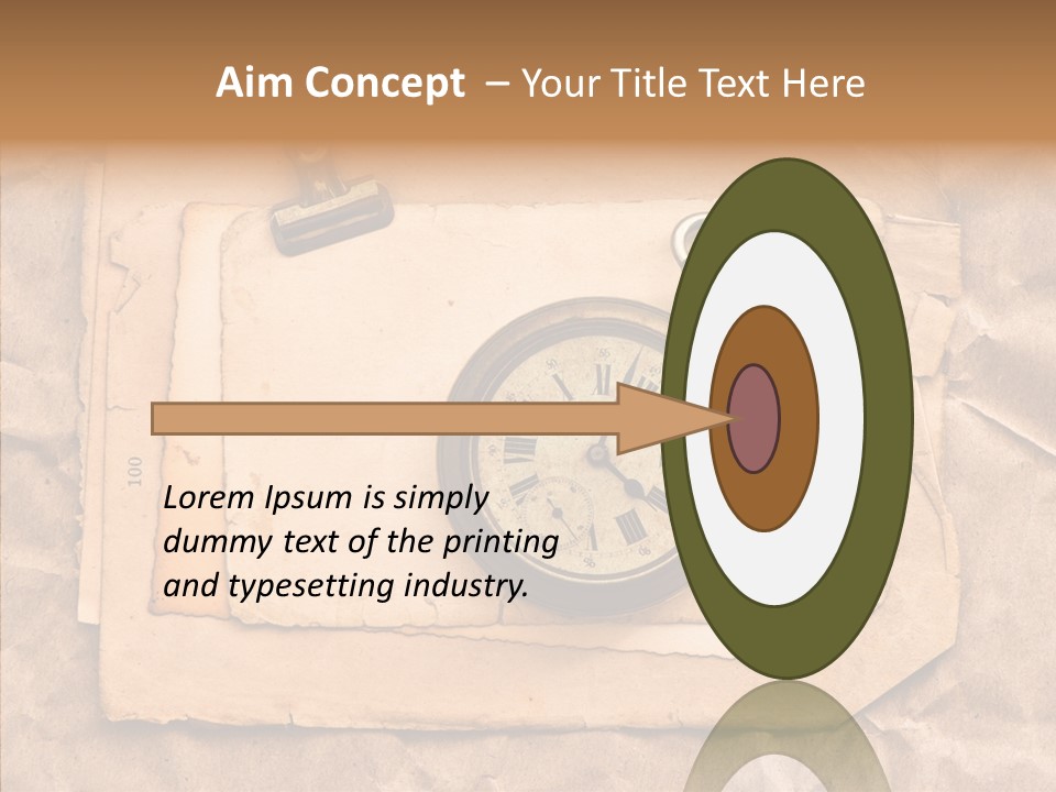 Photo Crumpled Picture PowerPoint Template