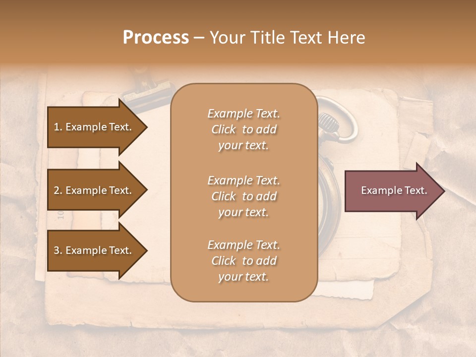 Photo Crumpled Picture PowerPoint Template