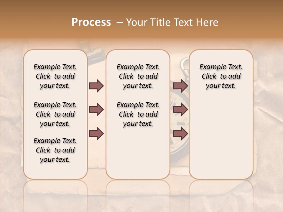 Photo Crumpled Picture PowerPoint Template