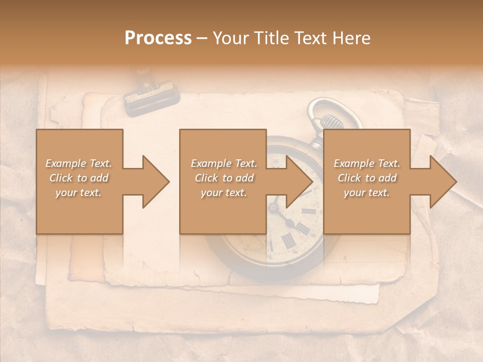 Photo Crumpled Picture PowerPoint Template