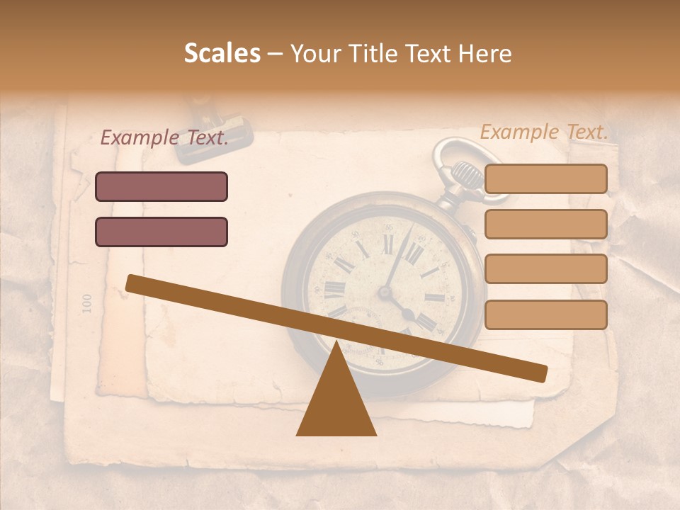 Photo Crumpled Picture PowerPoint Template