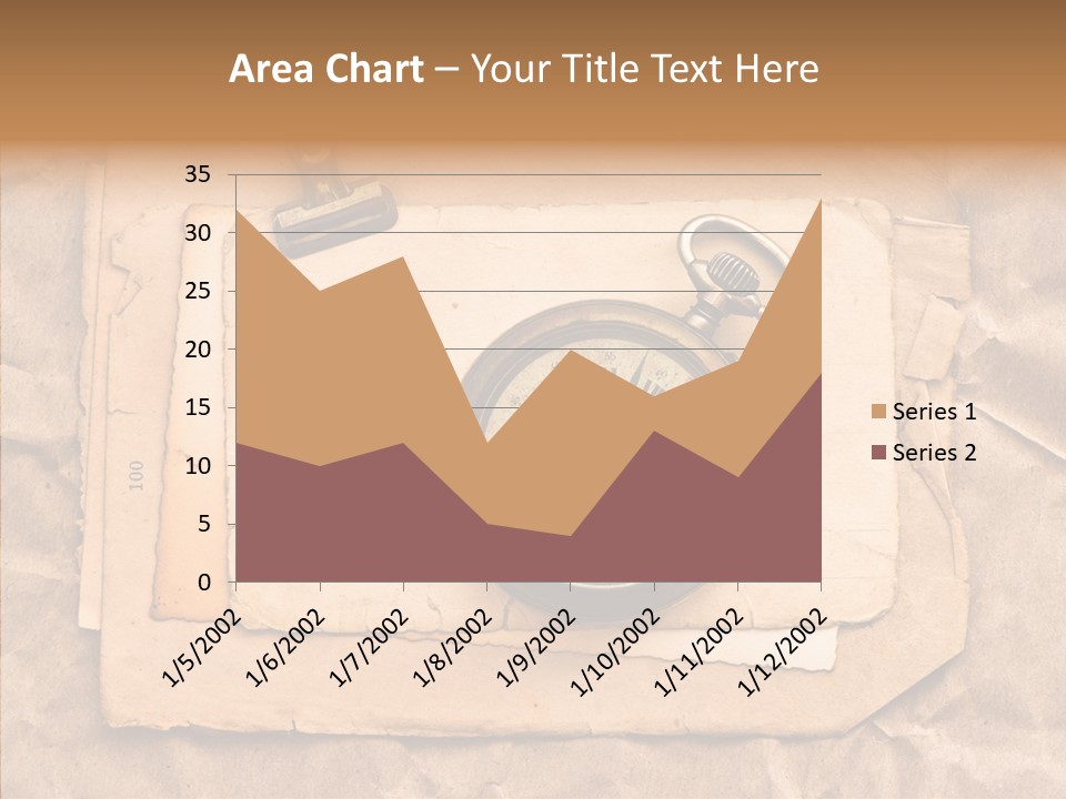 Photo Crumpled Picture PowerPoint Template