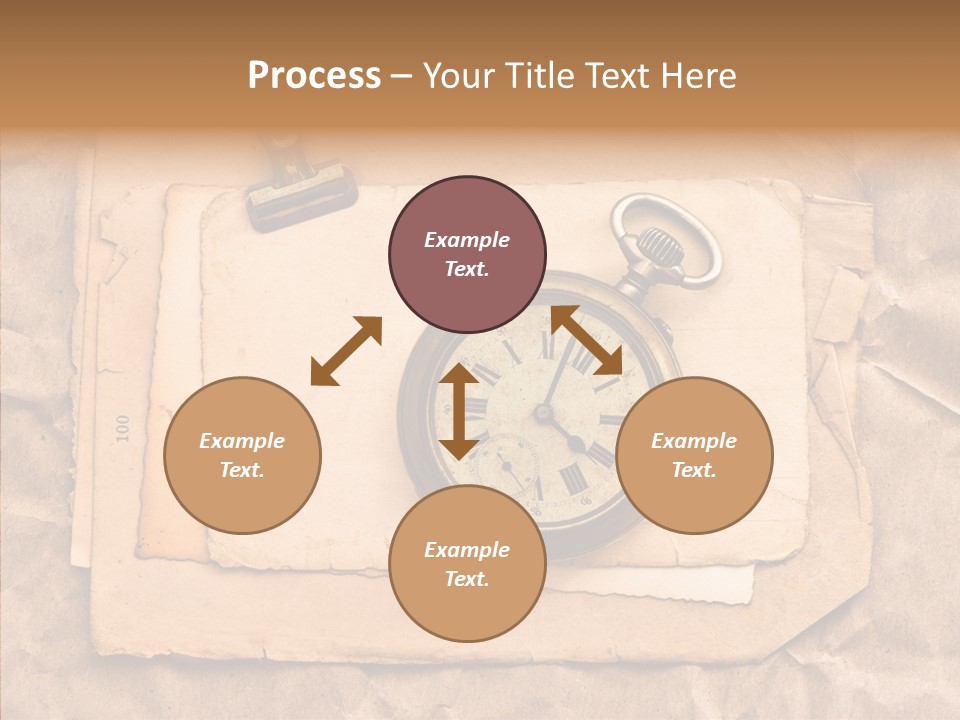 Photo Crumpled Picture PowerPoint Template