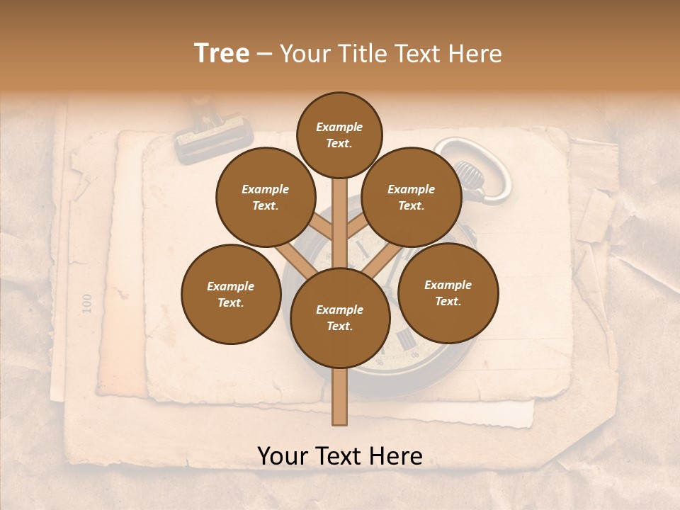 Photo Crumpled Picture PowerPoint Template