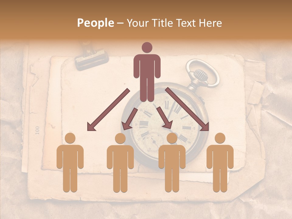 Photo Crumpled Picture PowerPoint Template