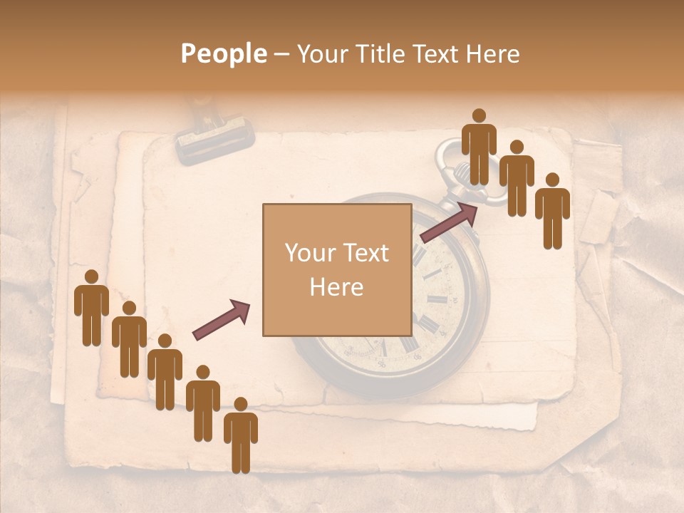 Photo Crumpled Picture PowerPoint Template