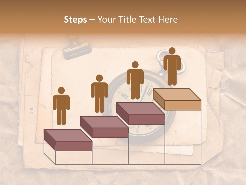 Photo Crumpled Picture PowerPoint Template