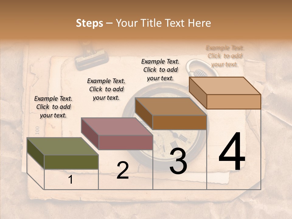 Photo Crumpled Picture PowerPoint Template