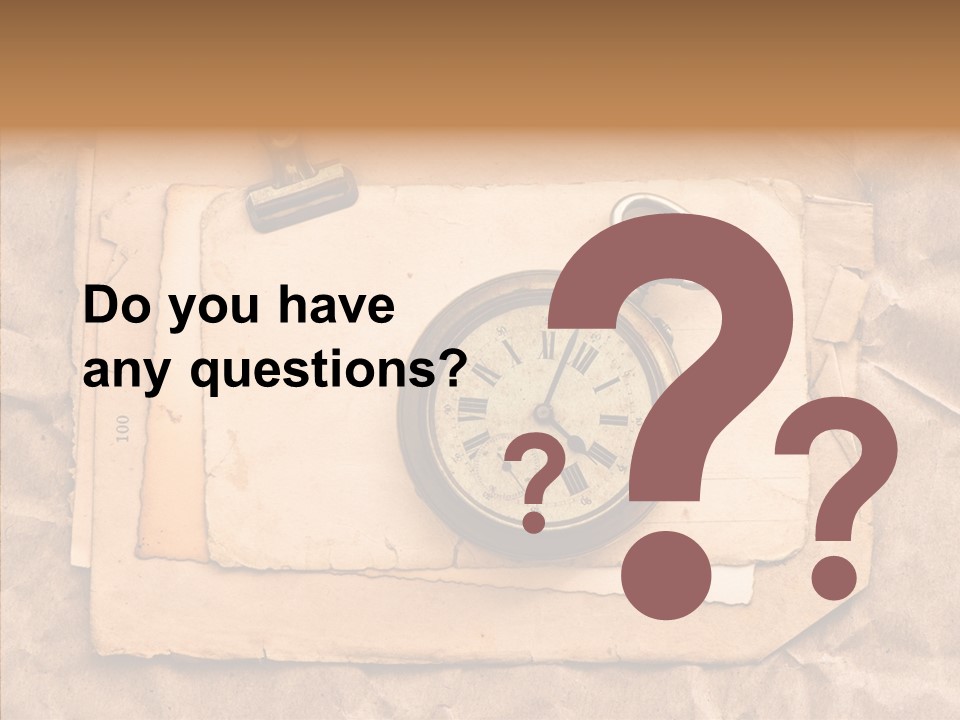 Photo Crumpled Picture PowerPoint Template